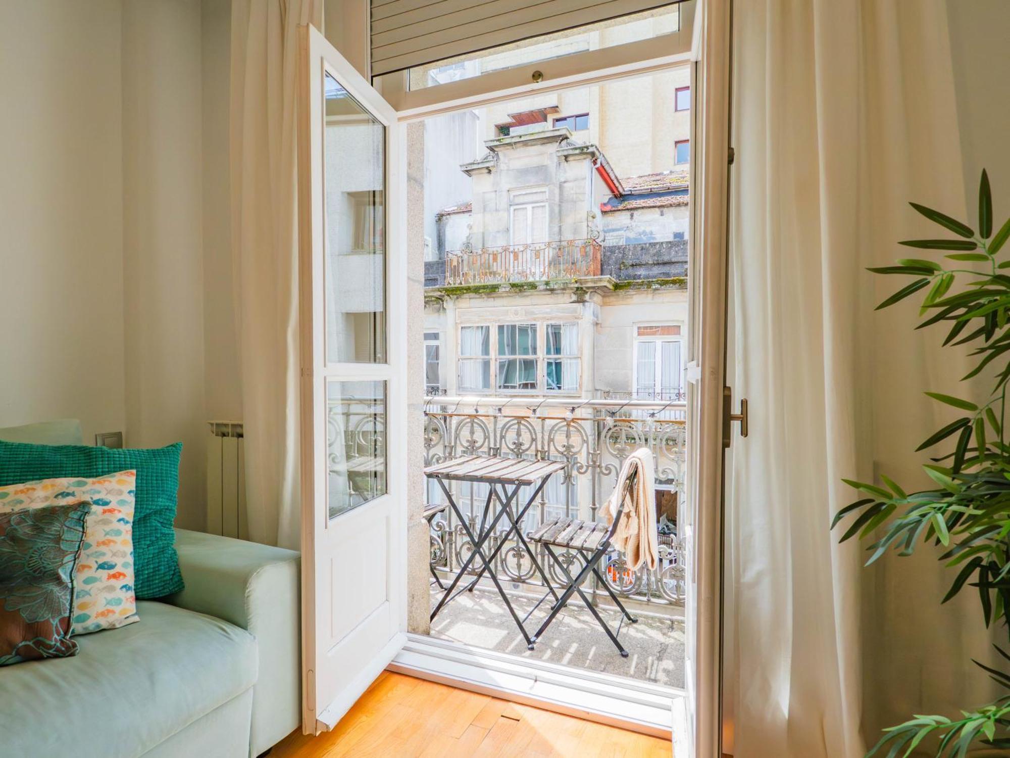 Апартаменты Luxury Centro De Vigo Balcony Экстерьер фото